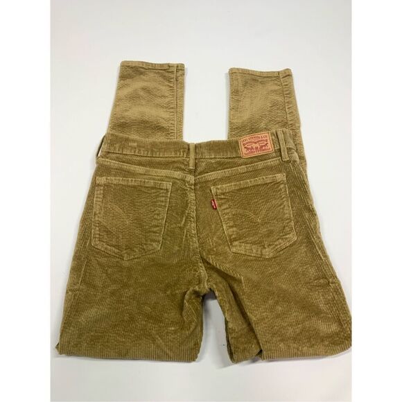 Levi's 711 Straight Leg Gold Corduroy Women's Pant Size 30x30" NWOT - Picture 7 of 7